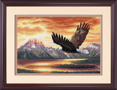Silent Flight Cross Stitch Kit - Dimensions Gold