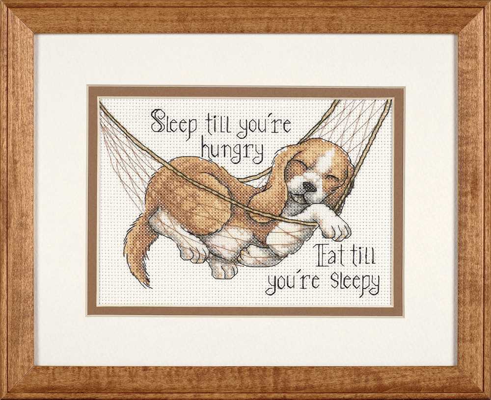 The Good Life Mini Cross Stitch Kit - Dimensions