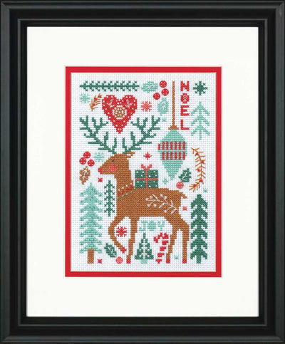 Nordic Winter Cross Stitch Kit Dimensions