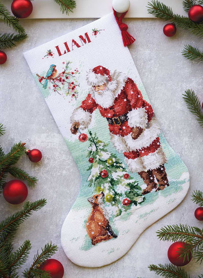 Magical Christmas Stocking Cross Stitch Dimensions