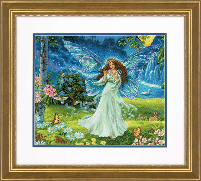 Spring Fairy Cross Stitch Kit - Dimensions Gold