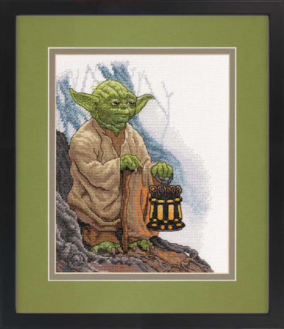 Star Wars Yoda Cross Stitch Kit - Dimensions