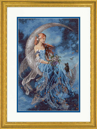Wind Moon Fairy Cross Stitch Kit - Dimensions