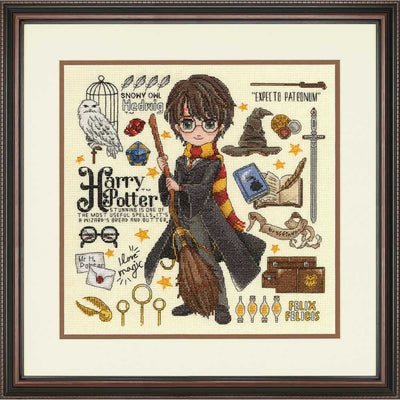 Harry Potter Cross Stitch Kit - Magical Design - Dimensions