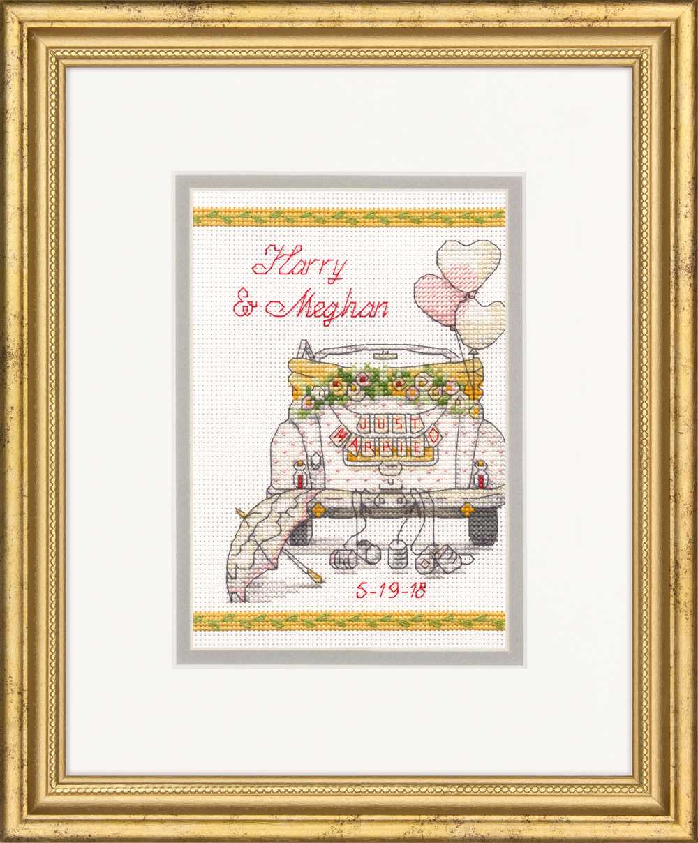 Wedding Day Cross Stitch Kit - Dimensions