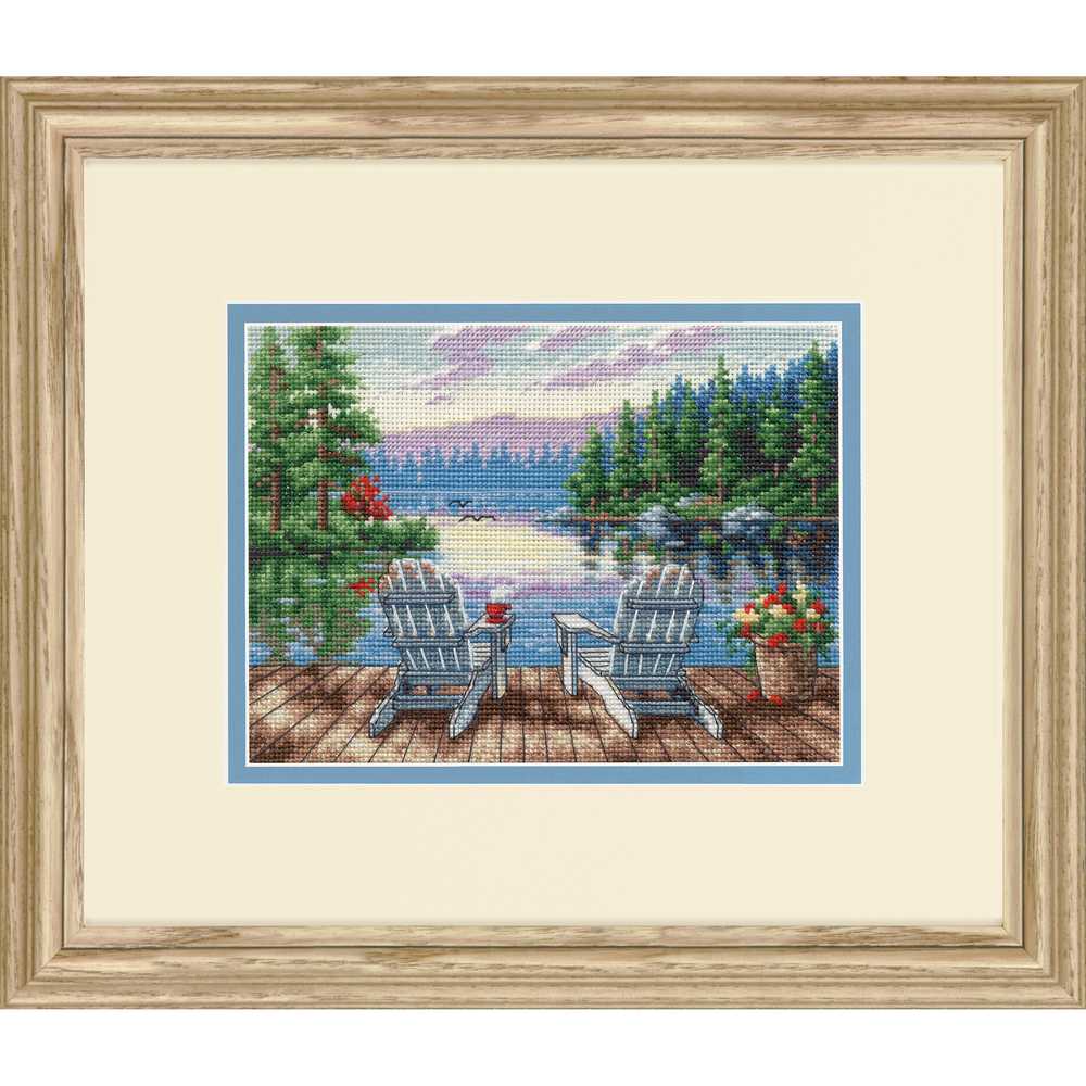 Lakeside Morning Cross Stitch Kit - Dimensions
