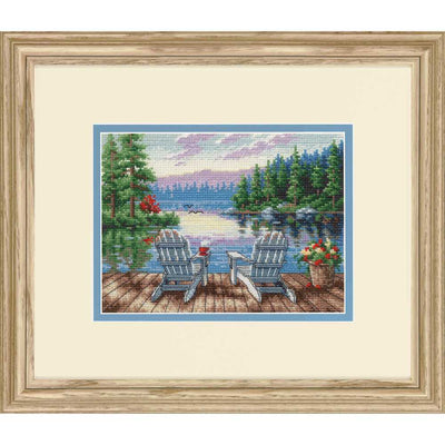 Lakeside Morning Cross Stitch Kit - Dimensions