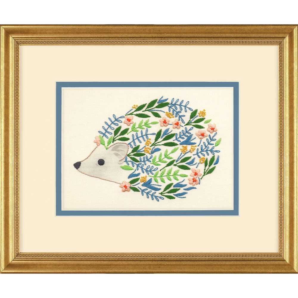 Hedgehog Embroidery Kit - Dimensions