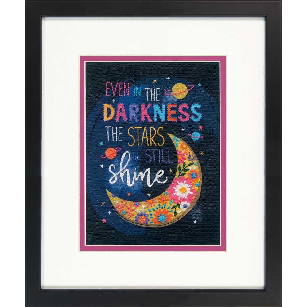 Stars Shine Embroidery Kit - Dimensions