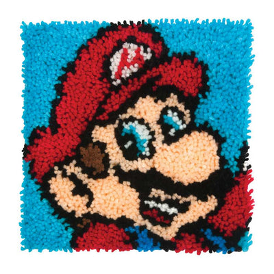Mario Beginner Latch Hook Kit Dimensions