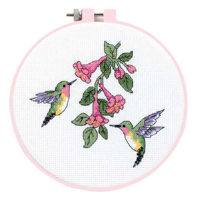 Hummingbird Duo Beginner Cross Stitch Kit