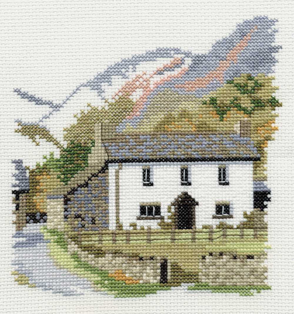 Dale Designs - Yew Tree Farm Cross Stitch Kit by Derwentwater Designs