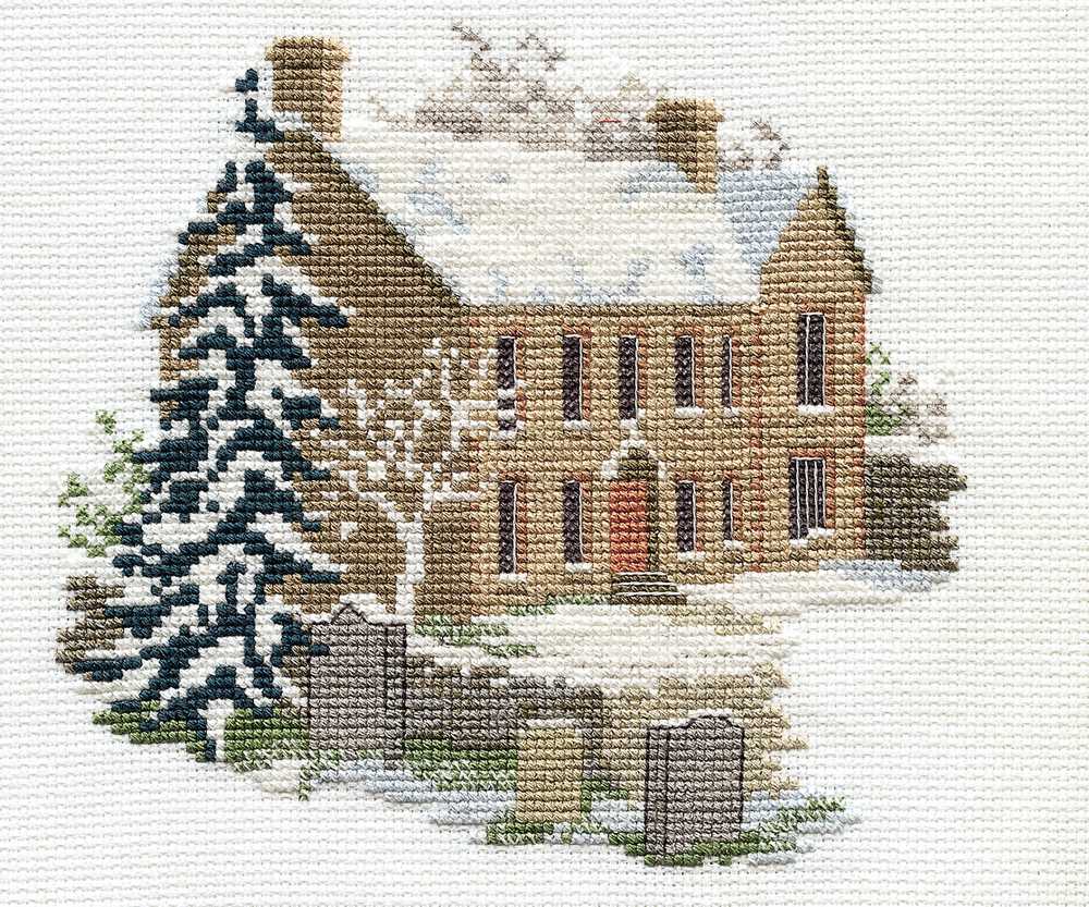 Dale Designs - Bronte Parsonage Haworth Cross Stitch Kit by Derwentwater Designs