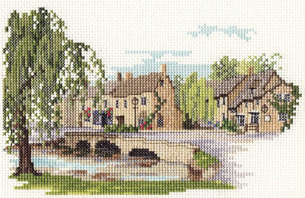 Dale Designs - Bourton-On-The-Water Cross Stitch Kit by Derwentwater Designs