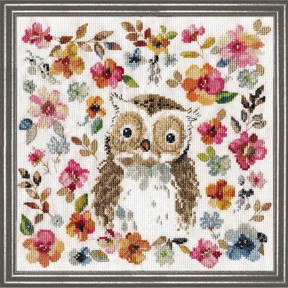 Owl Cross Stitch Kit - Design Works