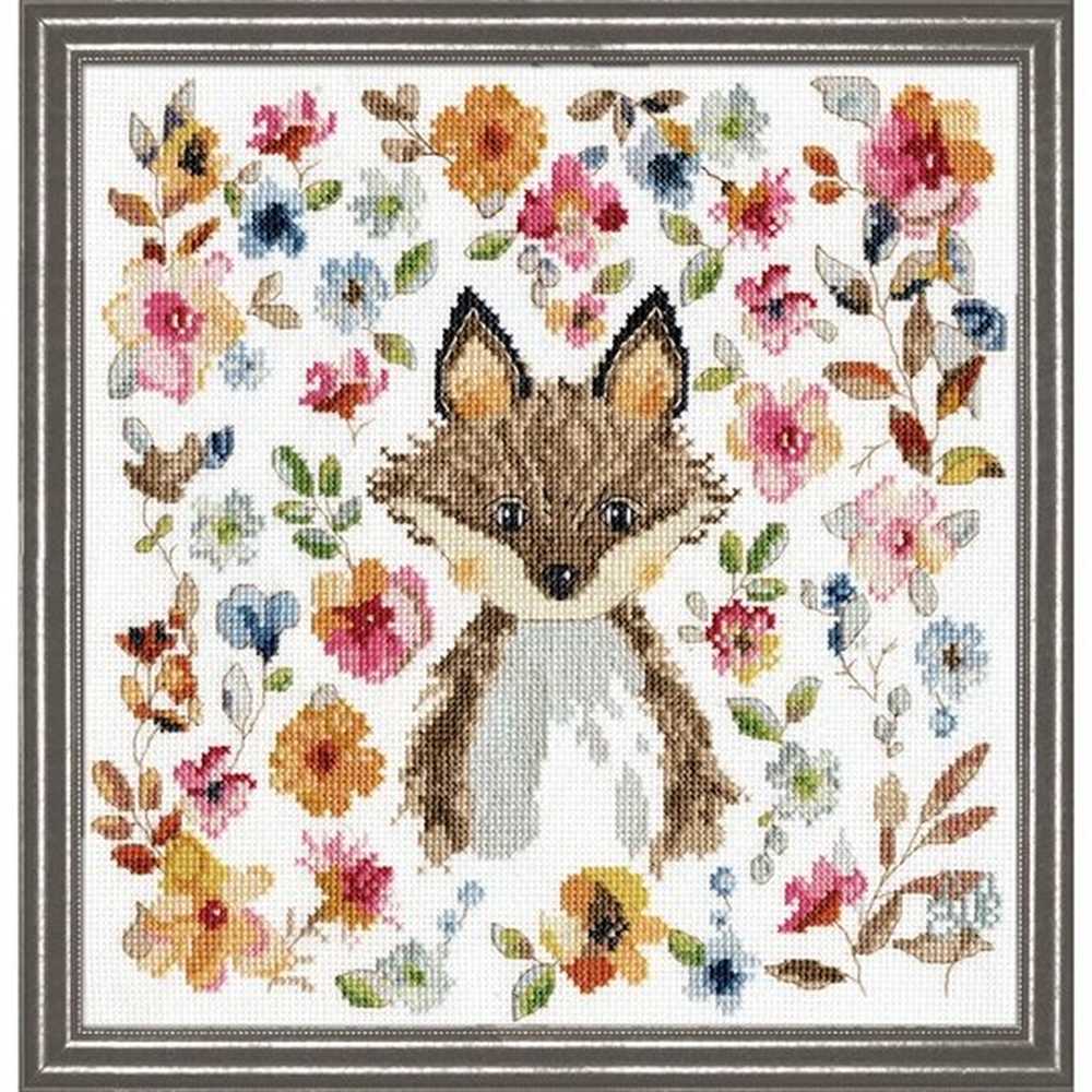 Fox Cross Stitch Kit - Design Works SALE