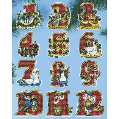 Twelve Days Christmas Cross Stitch Kit - Design Works