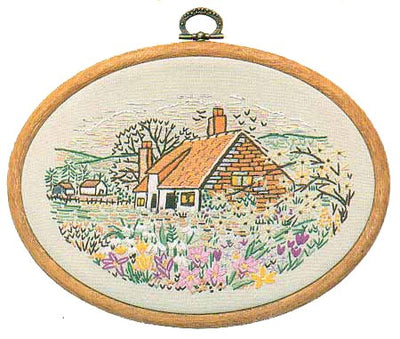 Jasmine Cottage Embroidery Kit ~ Design Perfection