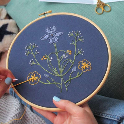 Botanicals (Morris & Co Inspired) Kit ~ Paraffle Embroidery