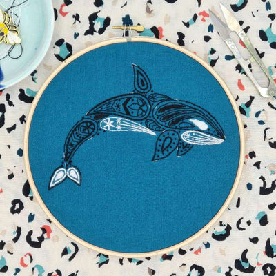 Orca Kit ~ Paraffle Embroidery