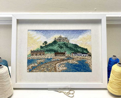 St Michael's Mount Cross Stitch Kit - Emma Louise Art Stitch