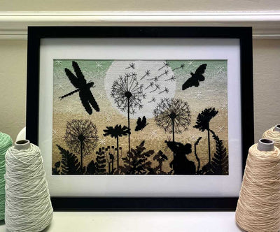 Mouse Meadow Cross Stitch Kit - Emma Louise Art Stitch