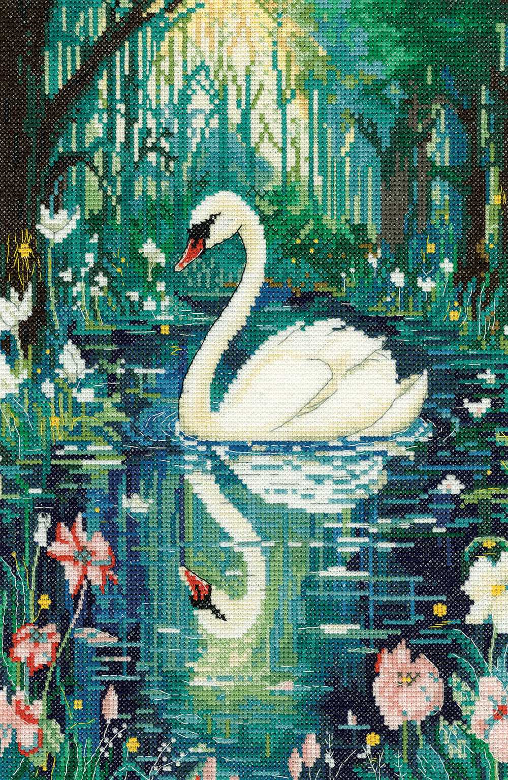 Tranquility Cross Stitch Heritage Crafts (Evenweave)