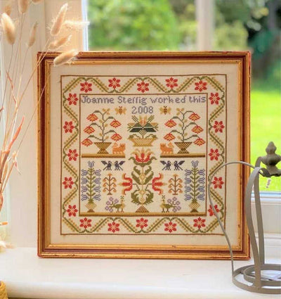 Flora and Fauna Cross Stitch Kit Historical Sampler Co