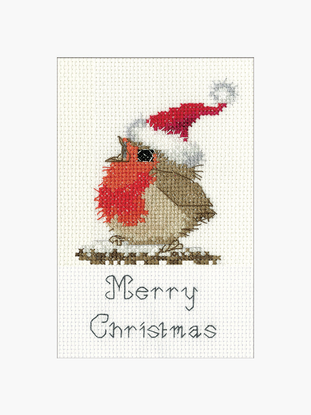Festive Rowan Cross Stitch Card - Heritage Crafts