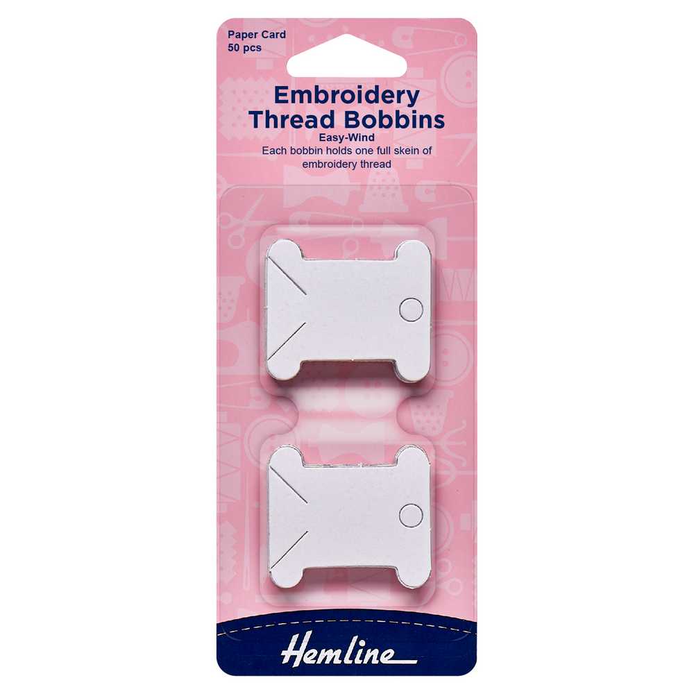 Pack 50 Paper Thread Bobbins Hemline