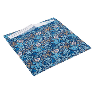 Woodblock Floral Project Pouch - Hobby Gift