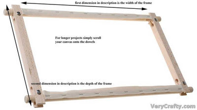 Elbesee 76 X 30 cm Wooden Hand Rotating Frame 30 X 12 Inch