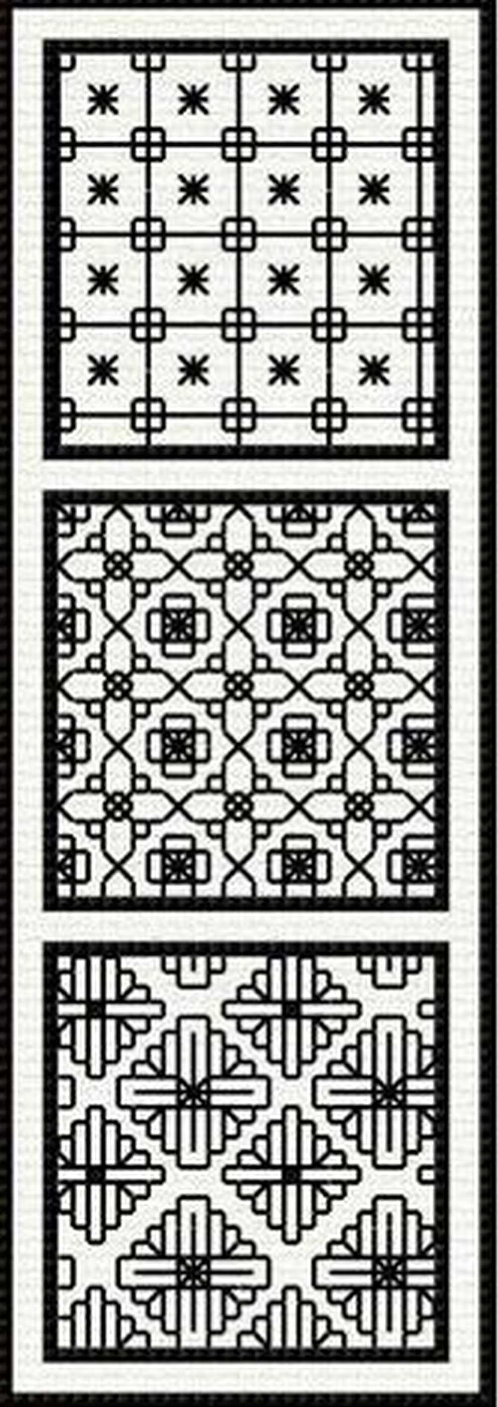 Introduction to Blackwork kit - no. 2 - Doodlecraft Design