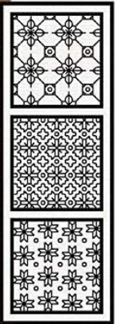Introduction to Blackwork kit - no. 3  - Doodlecraft Design
