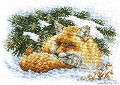 Little Fox Cross Stitch Kit ~ PANNA