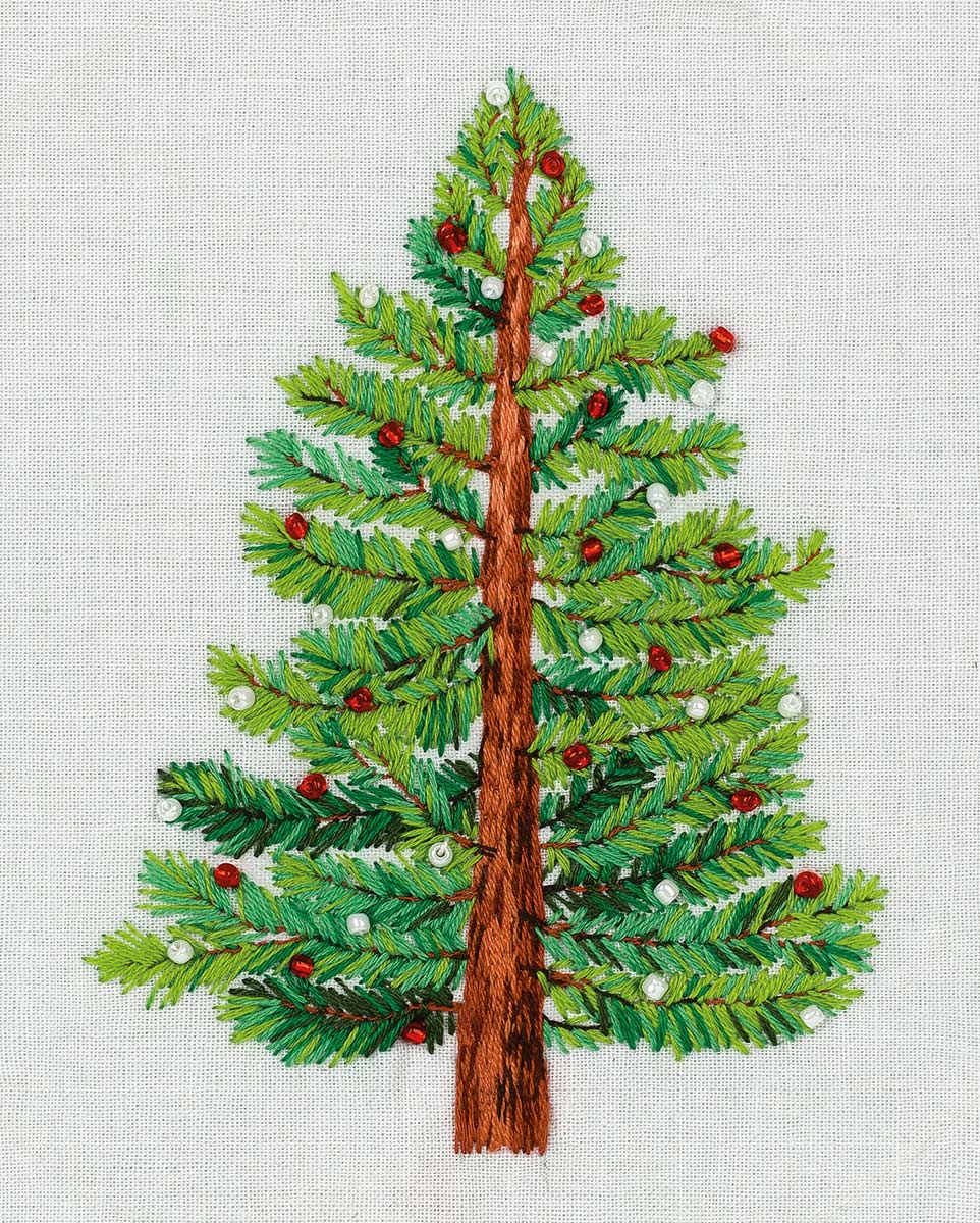 Christmas Tree Embroidery Kit ~ PANNA