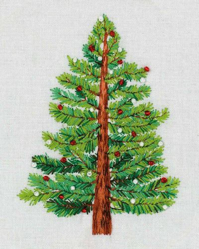 Christmas Tree Embroidery Kit ~ PANNA