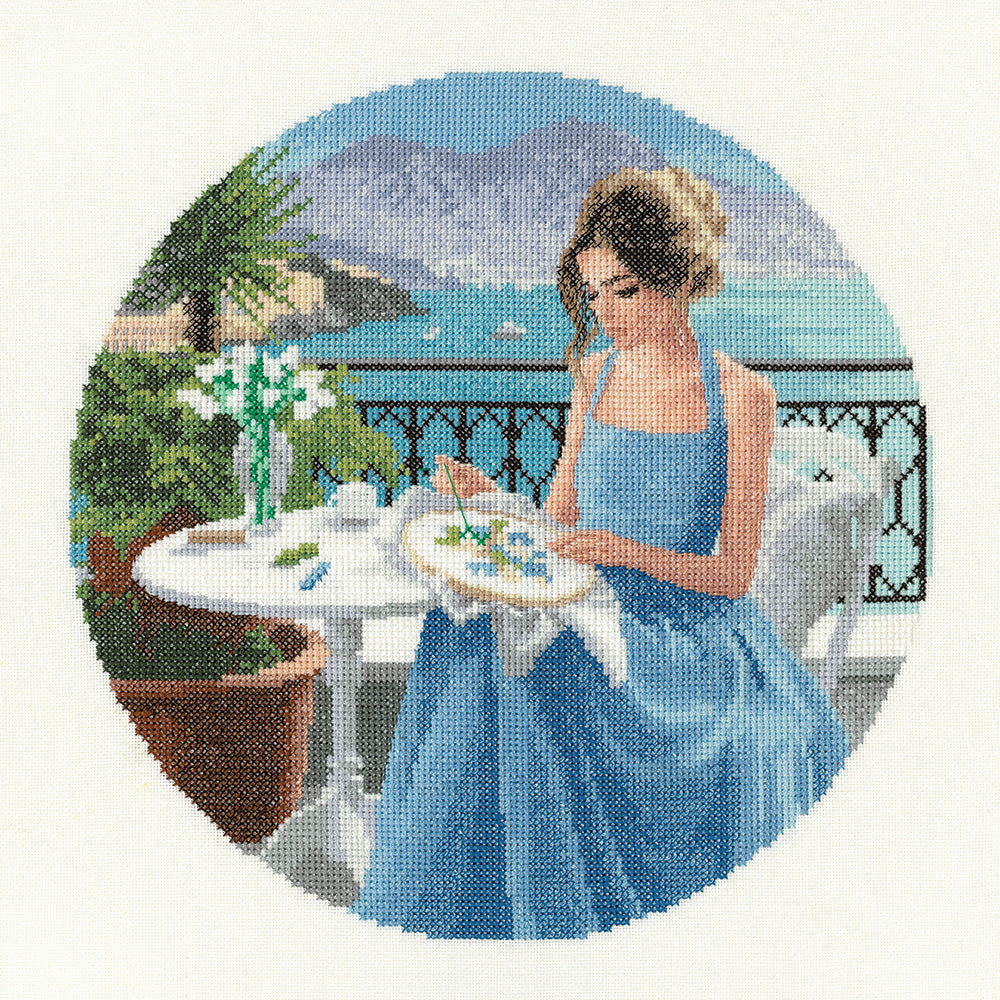 Faye Elegance Cross Stitch Kit Heritage Crafts
