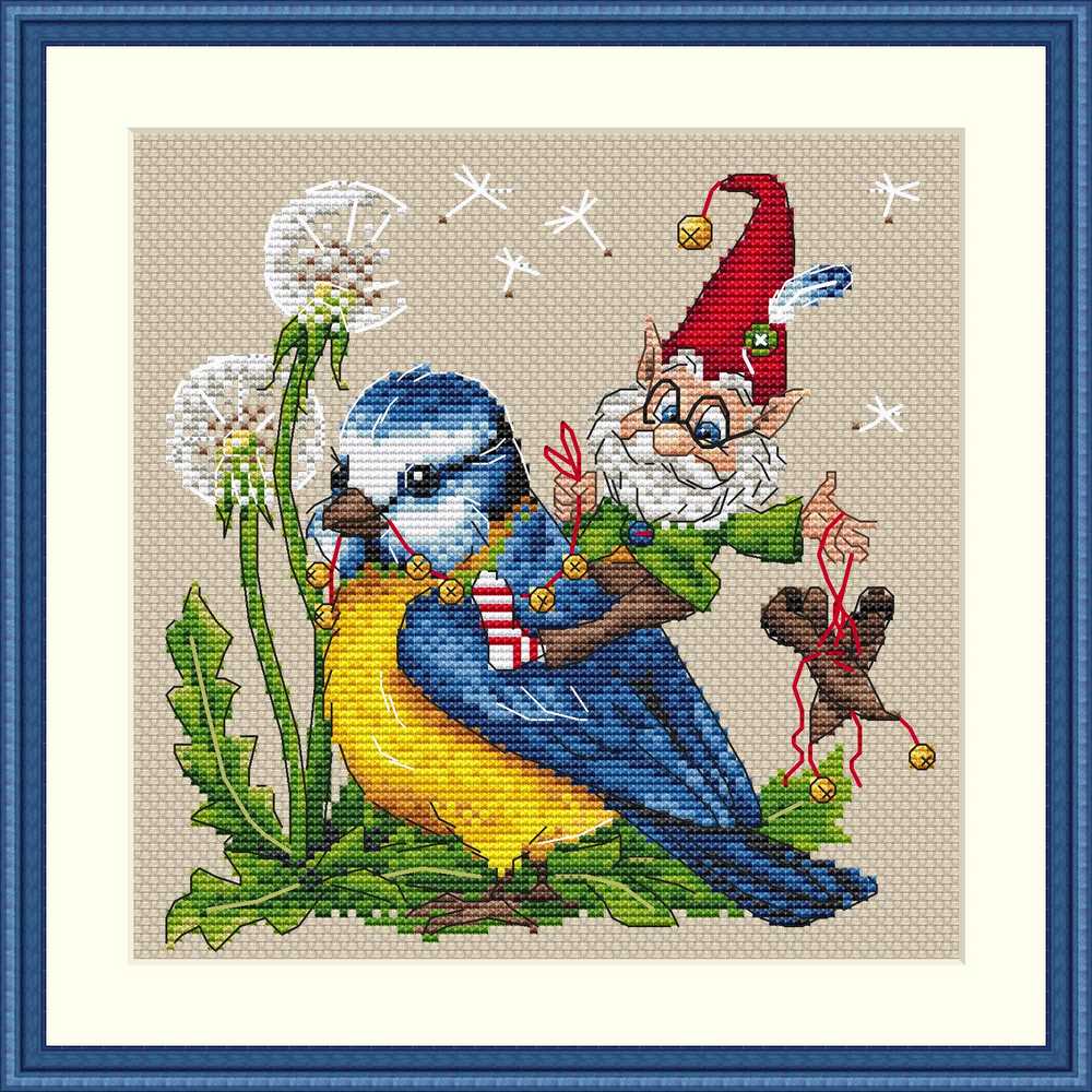 Tailwind Cross Stitch Kit ~ Merejka