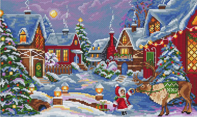 The Christmas Guest ~ Merejka Cross Stitch Kit