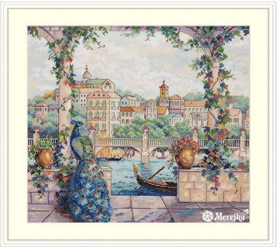 Palace Pier Cross Stitch Kit ~ Merejka