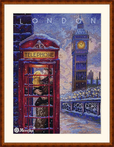 Visit London Cross Stitch Kit ~ Merejka