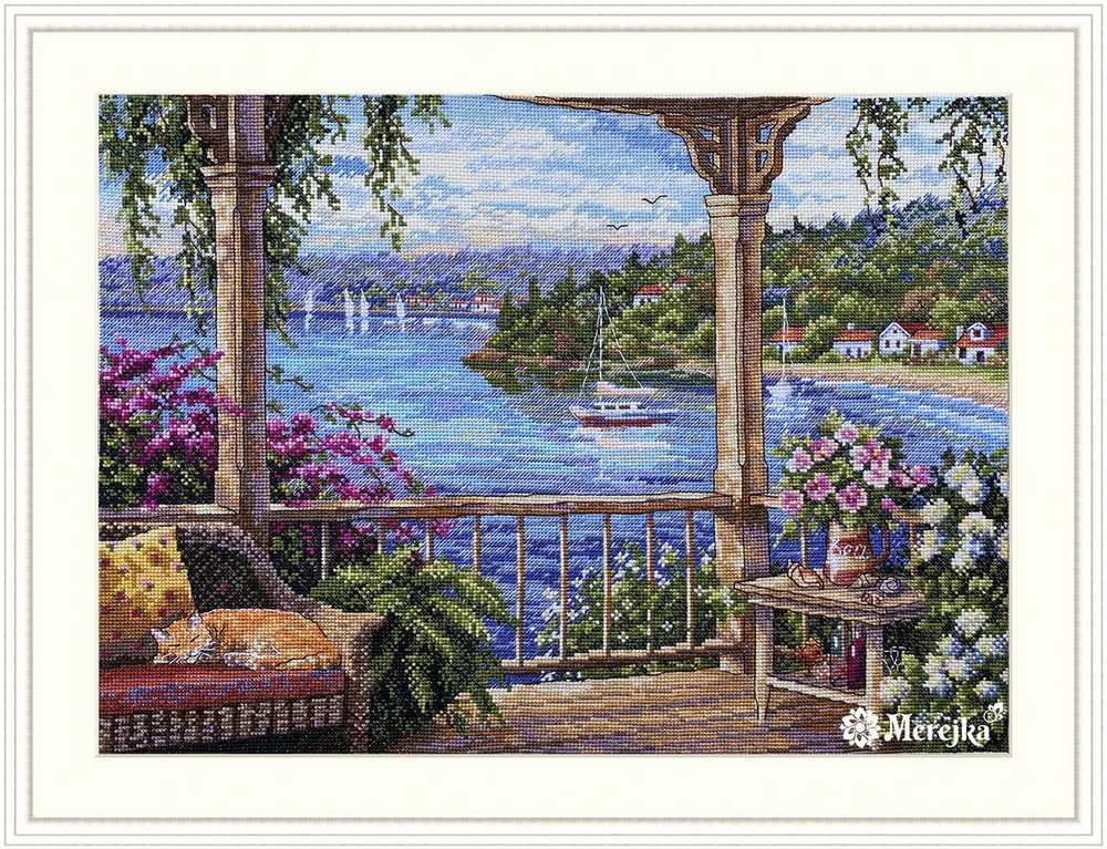 Tranquility Cross Stitch Kit ~ Merejka