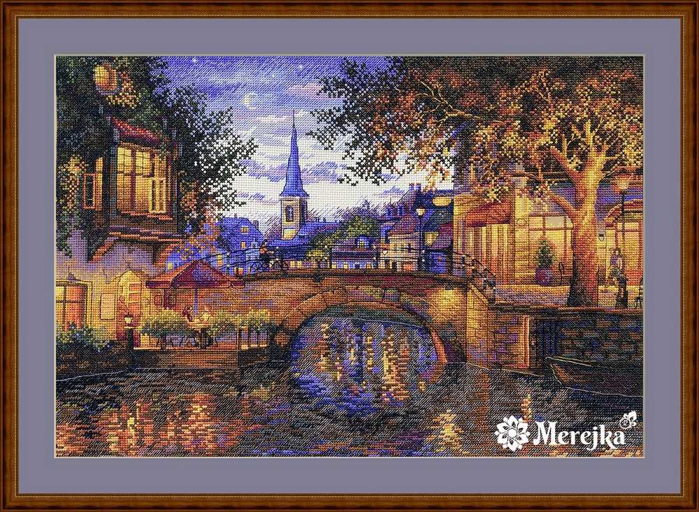 Twilight Reflection Cross Stitch Kit ~ Merejka