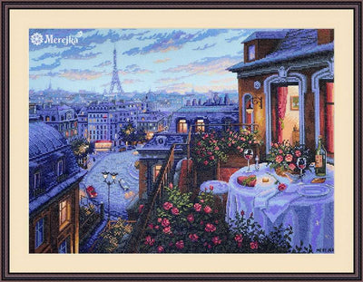Evening Deja Vu Cross Stitch Kit ~ Merejka