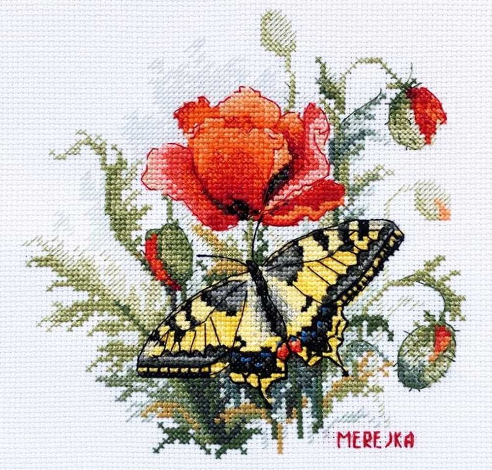 Summer Meadow Cross Stitch Kit ~ Merejka