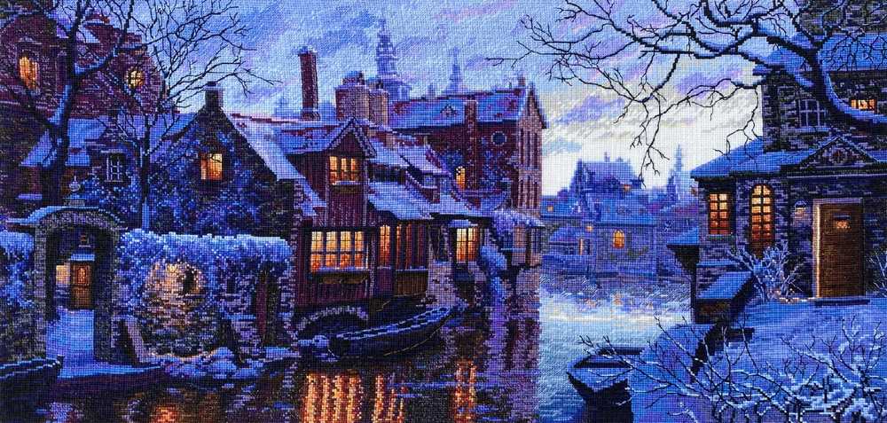 Venice of the North Cross Stitch Kit ~ Merejka