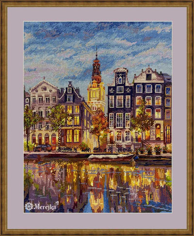 Amsterdam Cross Stitch Kit ~ Merejka