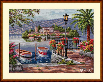 Lago Del Porto Cross Stitch Kit ~ Merejka SALE