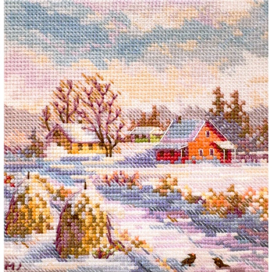 Winter Cross Stitch Kit ~ Merejka